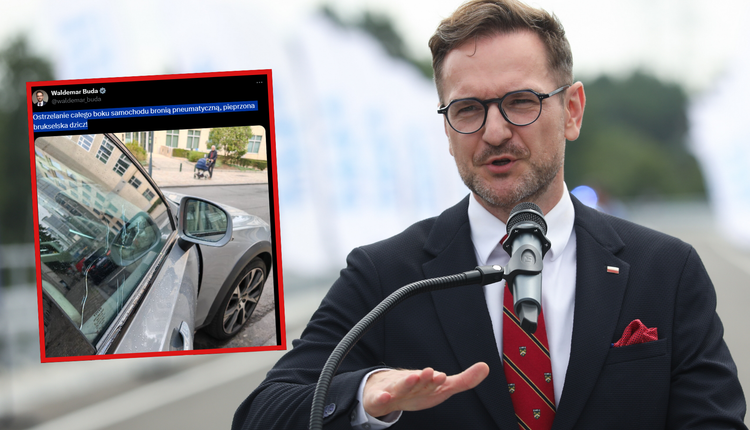 Samochód Waldemara Budy ostrzelany w Brukseli. Europoseł PiS rzuca mocne słowa