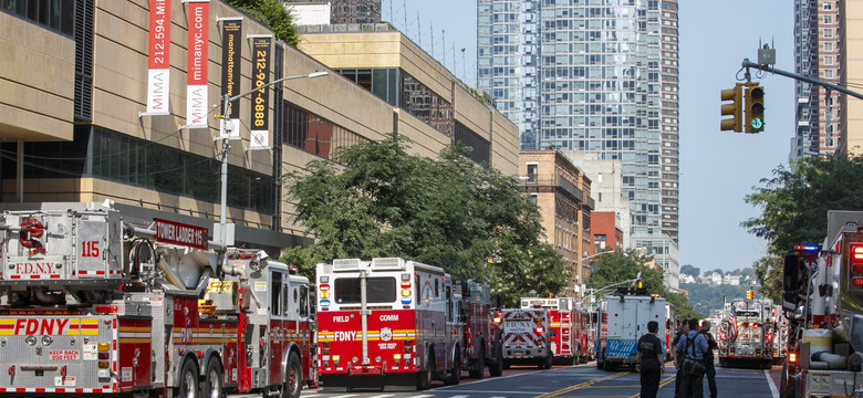 Na Manhattanie zawaliła się część dźwigu budowlanego. Są ranni