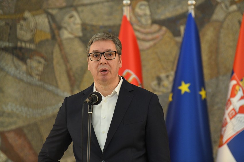 Predsednik Srbije Aleksandar Vučić