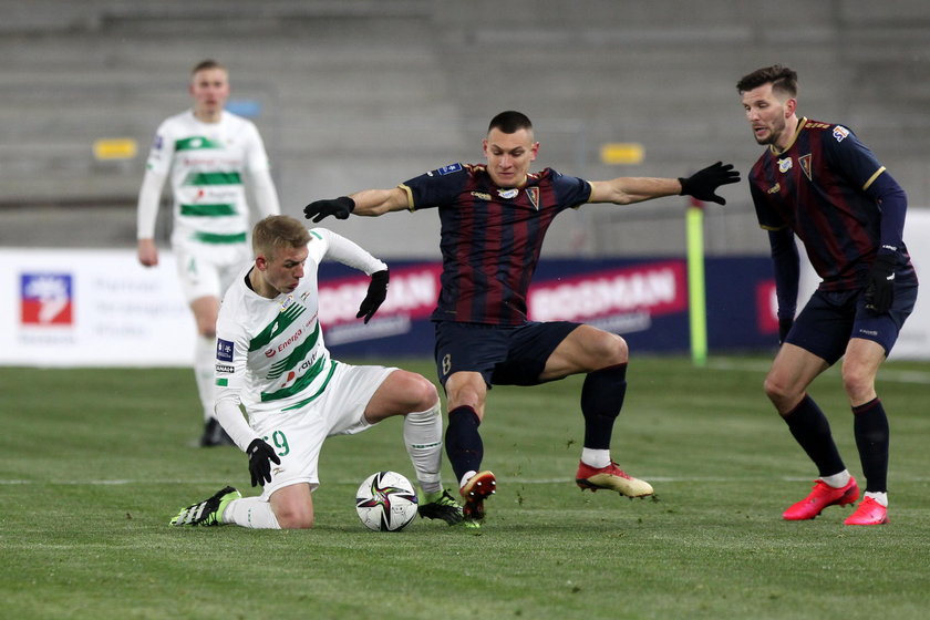 Pilka nozna. PKO Ekstraklasa. Pogon Szczecin - Lechia Gdansk. 19.03.2021