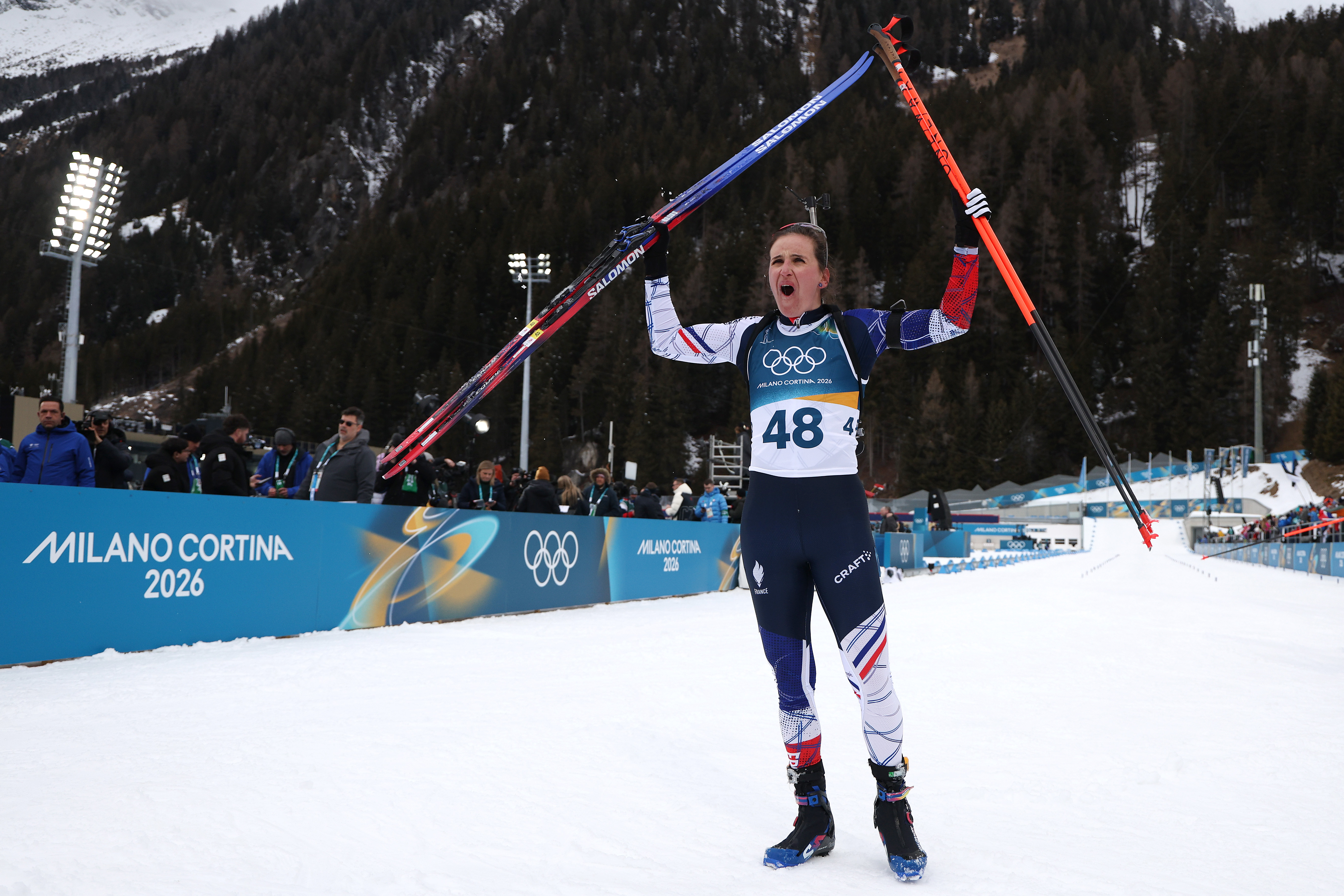 Une seule erreur au tir - Julia Simon décroche son 1er titre olympique individuel