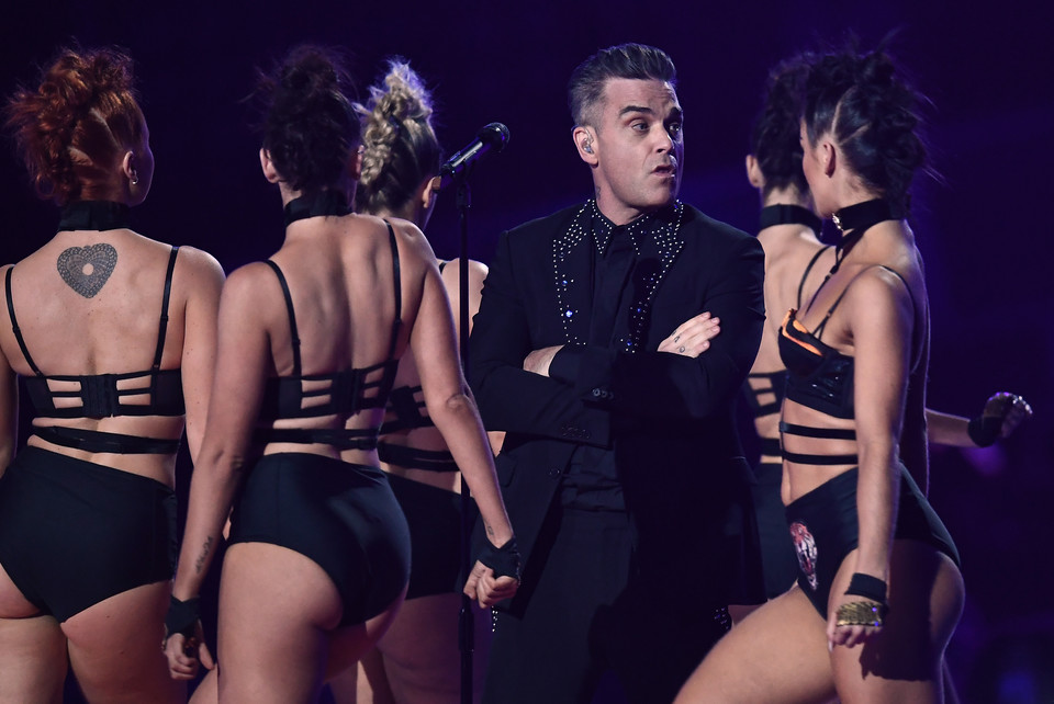 Brit Awards 2017: Robbie Williams