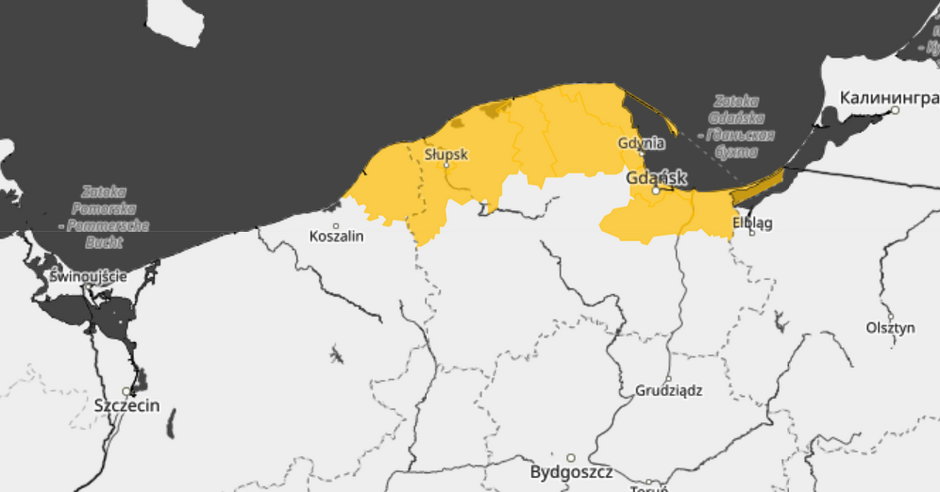 Prognoza ostrzeżeń IMGW