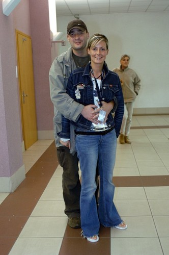 Małgorzata i Jacek Rozenkowie w 2004 r.