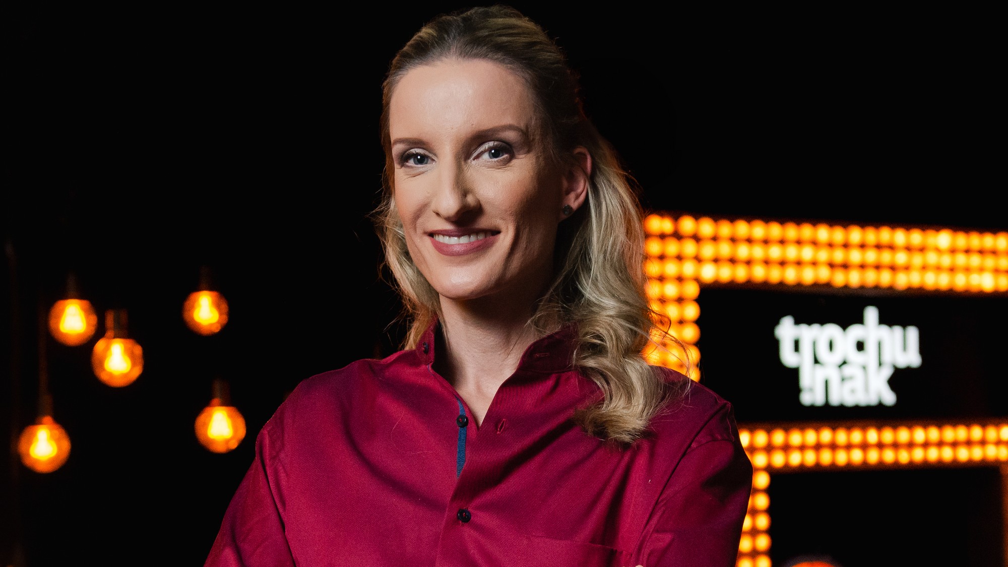 Moderátorka Adela Vinczeová.