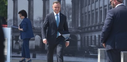 Prezydent Duda: „Lech Kaczyński, patrząc z góry, zobaczy odbudowany Pałac Saski”