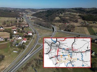 Z Krakowa w góry. Ogłoszono przetargi na budowę dwóch ostatnich odcinków S52 [MAPA]