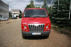 Auto, które reklamował minister Tuska pędzi na Wschód