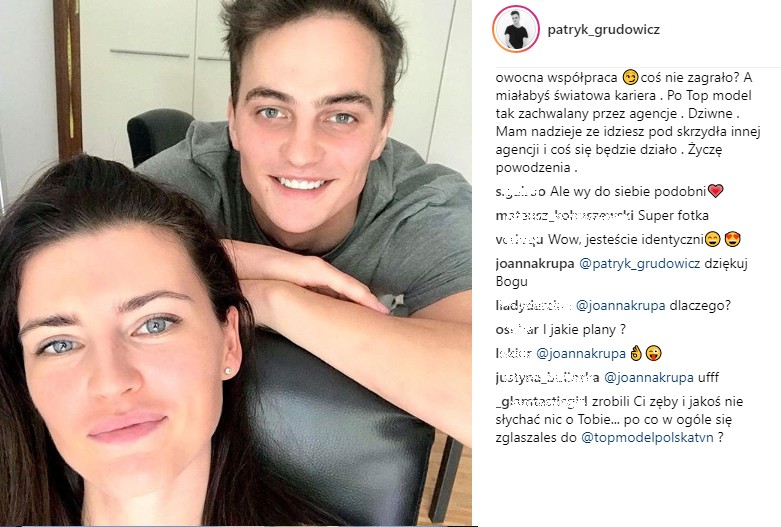 Patryk Grudowicz na Instagramie