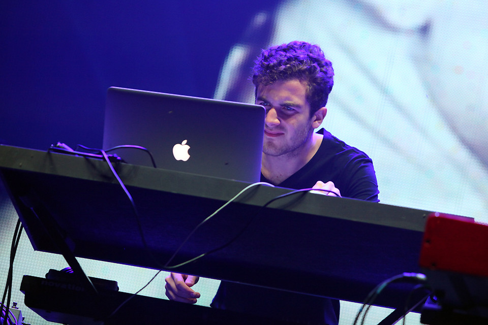 Nicolas Jaar na Audioriver Festival 2012  (fot. Joanna Combik/Onet.)