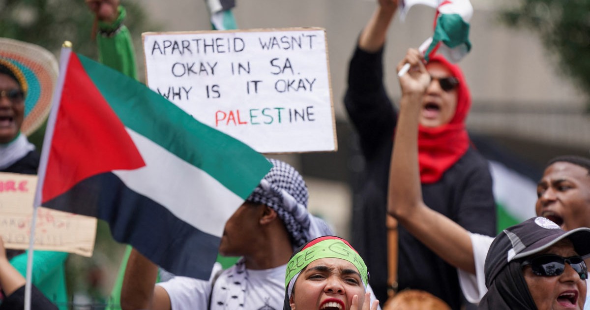 South African unions demand action after UN report accuses Israel of ...