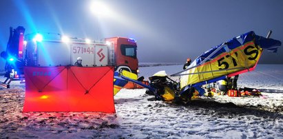 Samolot rozbił się pod Zduńską Wolą. Nie żyje jedna osoba