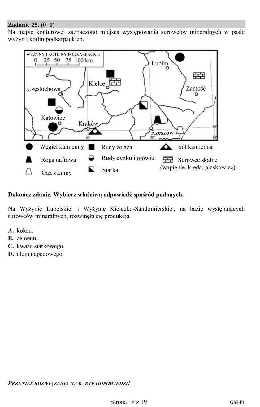 Egzamin gimnazjalny 2017: część matematyczno-przyrodnicza