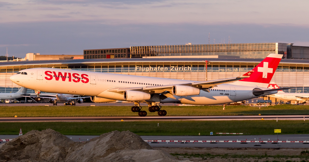 Swiss retires first of its remaining A340‑300 fleet