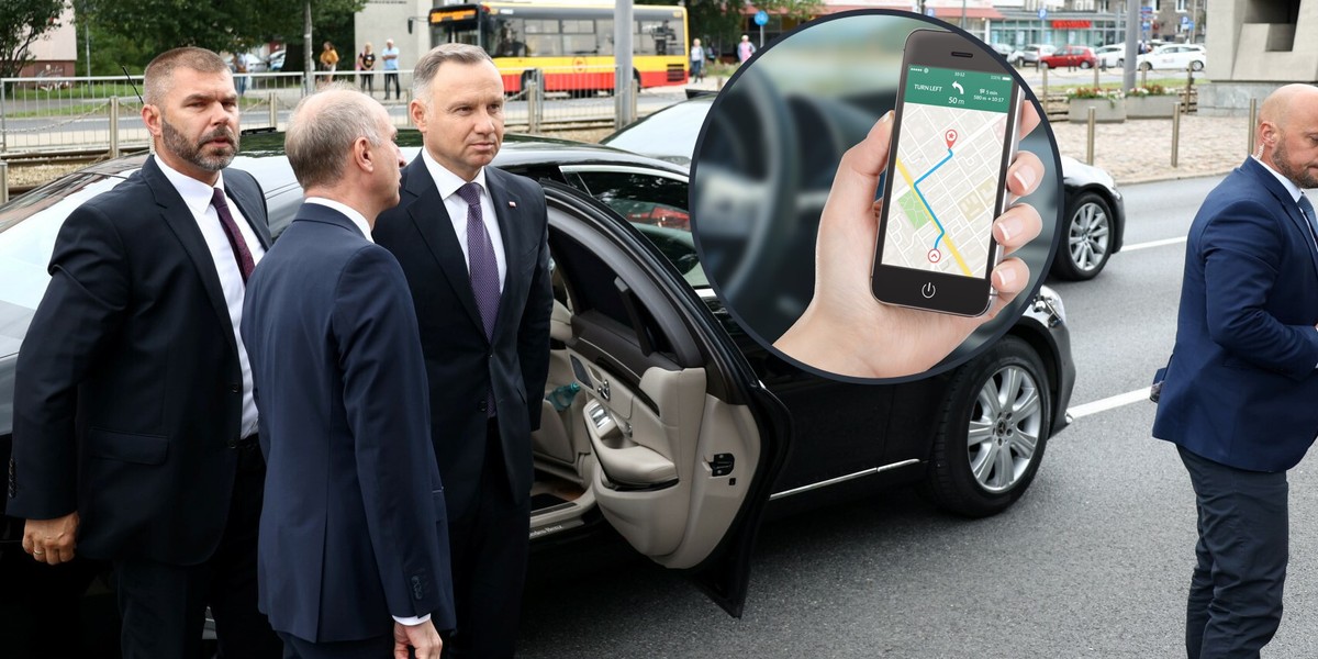 W samochodzie należącym do Kancelarii Prezydenta funkcjonariusze SOP znaleźli lokalizator (zdjęcie podglądowe)