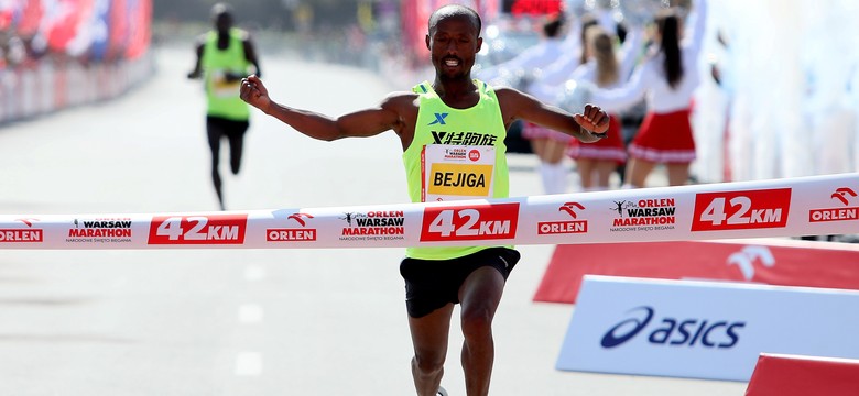 Bejigi i Jerotich najszybsi na trasie Orlen Warsaw Marathon. Chabowski mistrzem Polski