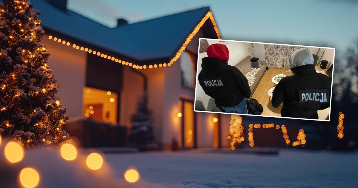Pojechali do rodziny na wigilię. W tym czasie z ich domu skradziono ponad milion złotych w gotówce