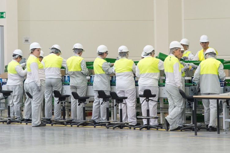 W Nowa Wieś Wrocławska - pierwsza w Polsce fabryka Nestle Purina, produkująca na rynki europejskie karmę dla zwierząt.<br><br>fot. (mk/mr) PAP/Maciej Kulczyński