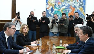 Aleksandar Vučić konsultacije sa strankom Zeleni Srbije