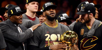 LeBron James we łzach. Cavaliers mistrzami NBA