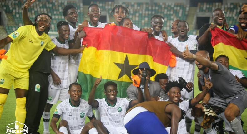 Dreams FC become first Ghanaian team to reach CAFCC knockout stage since 2004