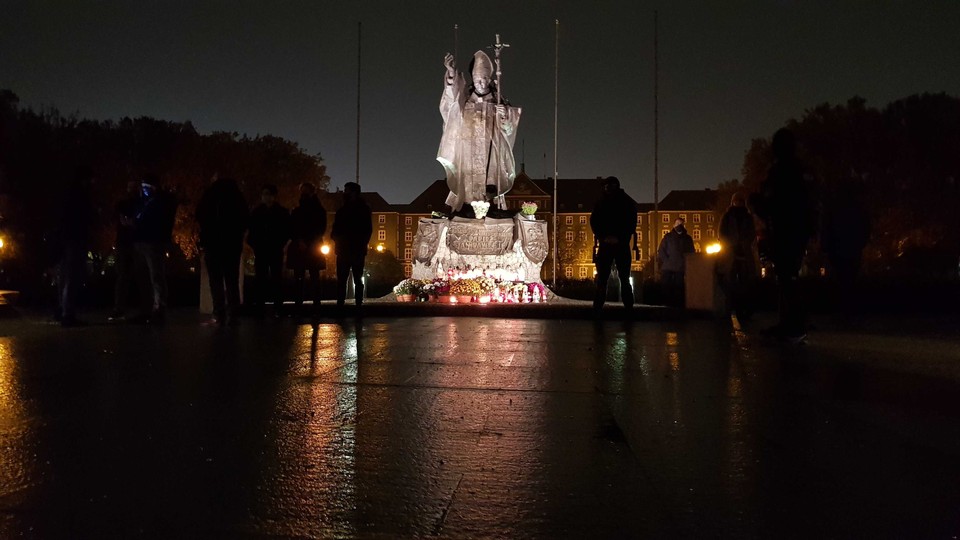 Protest w Szczecinie po ogłoszeniu wyroku TK. Dzień dziewiąty