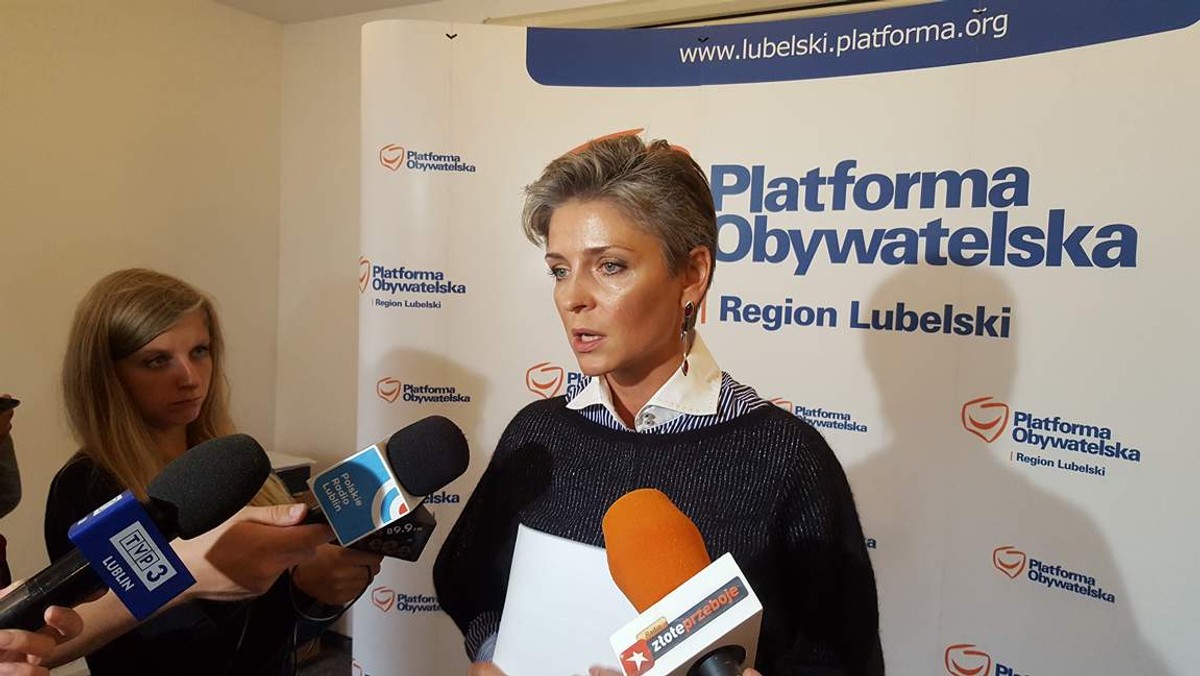 Joanna Mucha będzie ubiegać się o funkcję przewodniczącej struktur Platformy Obywatelskiej w województwie lubelskim. Posłanka rozpoczęła już oficjalnie zbieranie podpisów pod swoją kandydaturą.