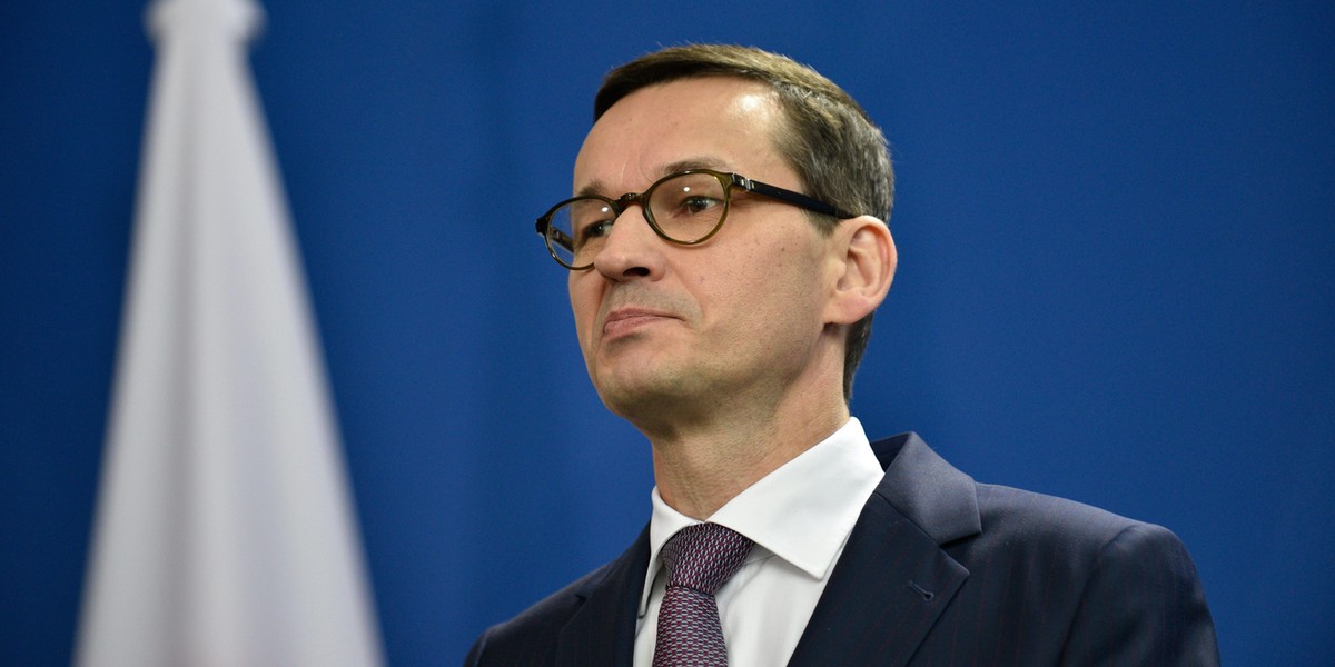 Premier Mateusz Morawiecki