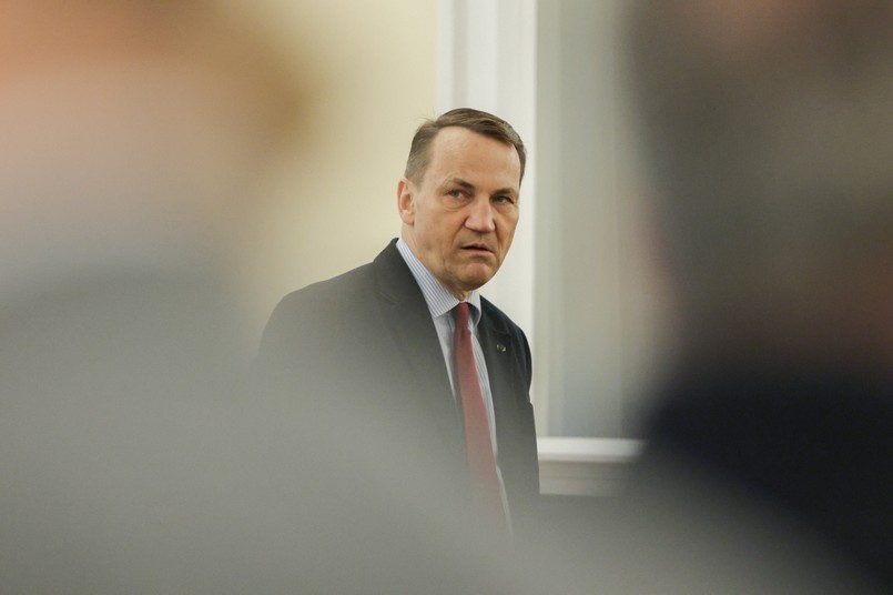 Minister spraw zagranicznych Radosław Sikorski