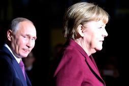 Angela Merkel Władimir Putin