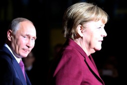 Angela Merkel Władimir Putin