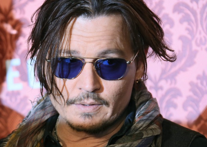 Johnny Depp w Berlinie promował film 'Bezwstydny Mortdecai'