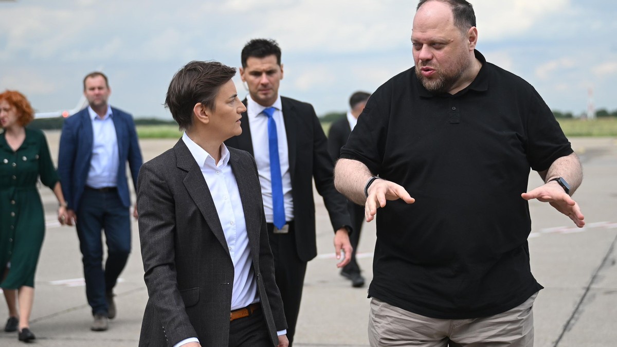 Ana Brnabić dočekala Ruslana Stefancuka