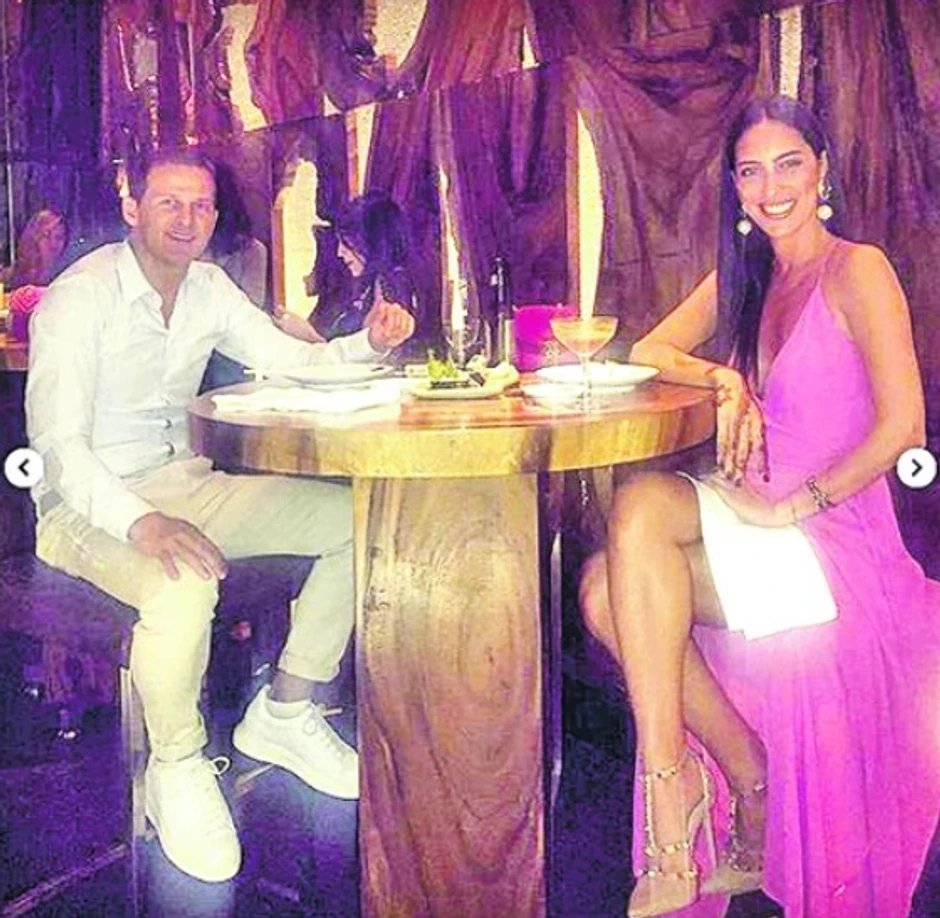 Marija Egelja sa bivšim verenikom Ljubišom Rankovićem