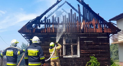 Tragiczny pożar na Podkarpaciu. Nie żyje 77-latek