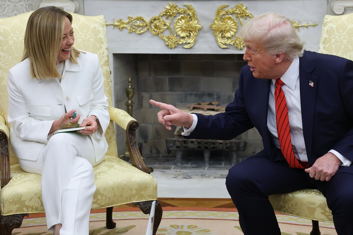 Trump o cłach po spotkaniu z Meloni. Prezydent USA mówi wprost