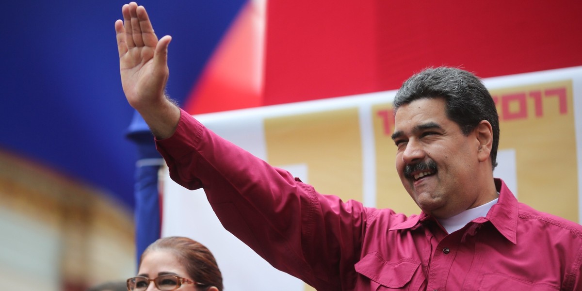 Prezydent Wenezueli Nicolas Maduro jest również objęty sankcjami z strony USA.