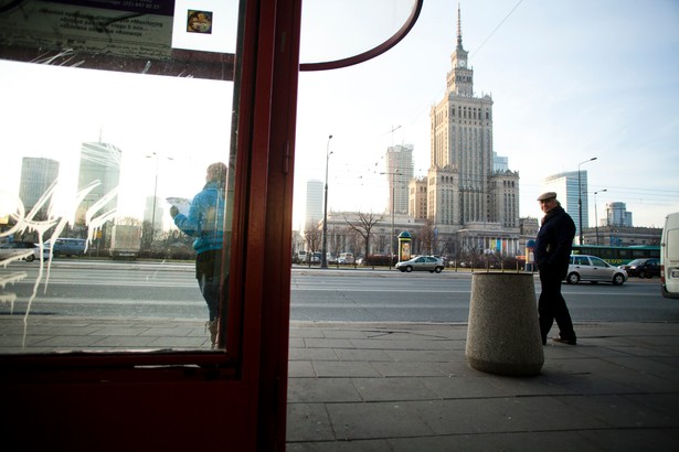 Widok na centrum Warszawy. Fot. Bartek Sadowski/Bloomberg