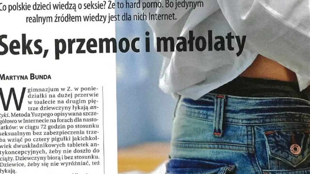 Tygodnik Polityka: "Fabuła gier komputerowych zasadza się na tym, żeby schwytać dziewczynę i zbiorowo zgwałcić"