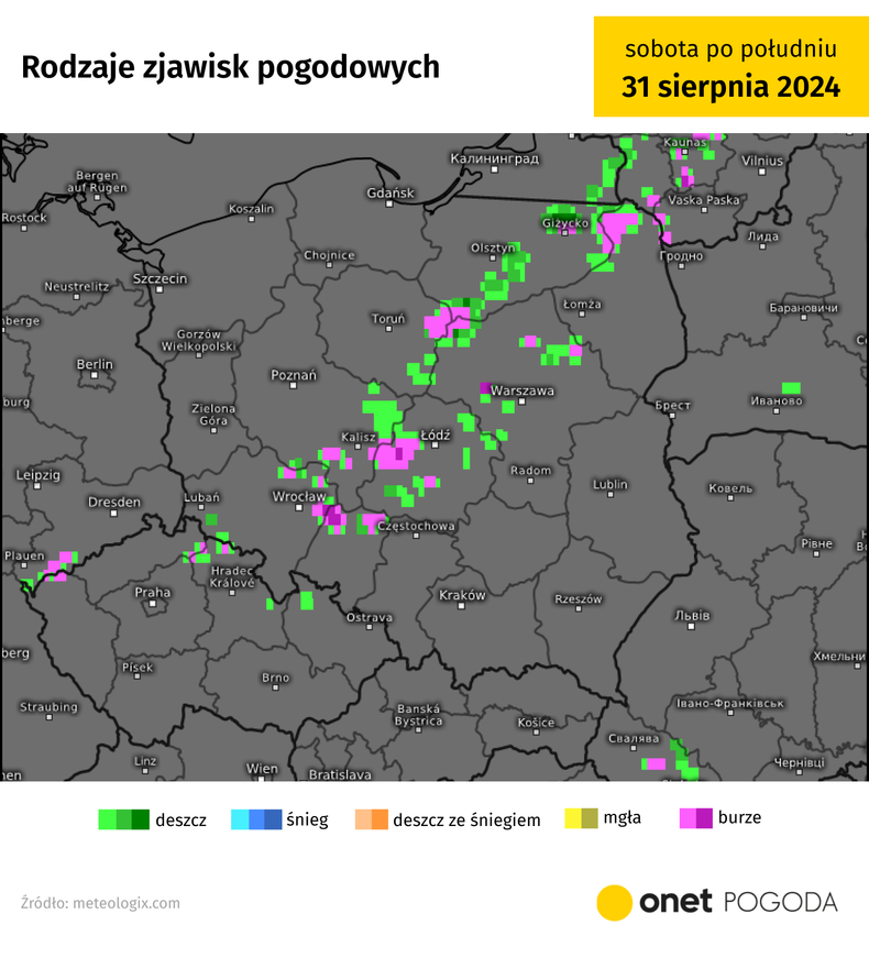 W weekend front atmosferyczny sprowadzi ochłodzenie