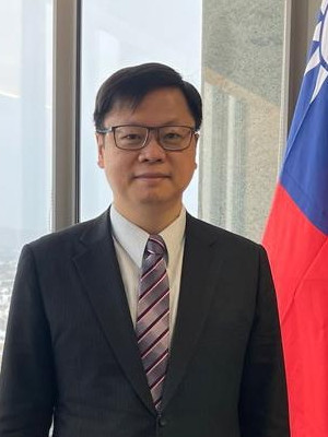 Eric Huang, dyplomata, szef przedstawicielstwa Tajwanu na Litwie