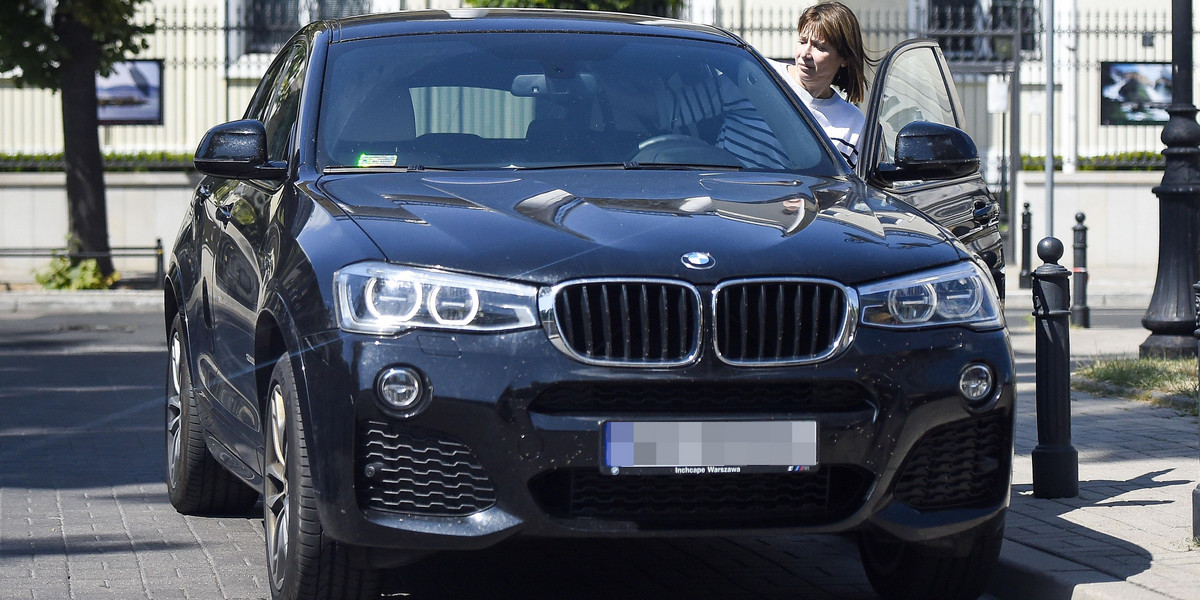 Grażyna Wolszczak wisada do suva BMW X4 z silnikiem diesla