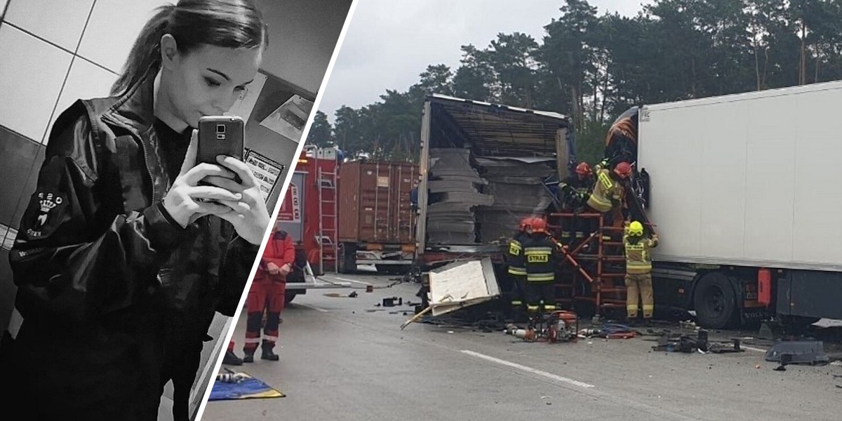 Druhna Dominika zginęła w tragicznym wypadku na autostradzie A1.