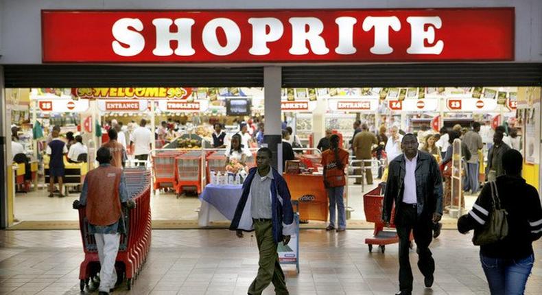 A Shoprite retail outlet, the company is selling off supermarkets across Nigeria 
