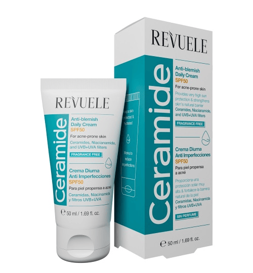 Revuele Ceramide Anti Blemish Daily Cream SPF50