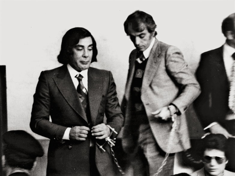 Tommaso Buscetta w kajdankach [1974]