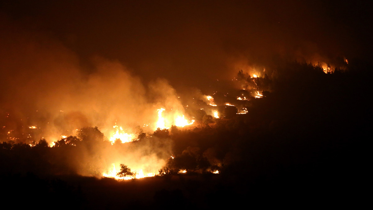 Pożary w Grecji. Służby przyznają: "ogień poza kontrolą"