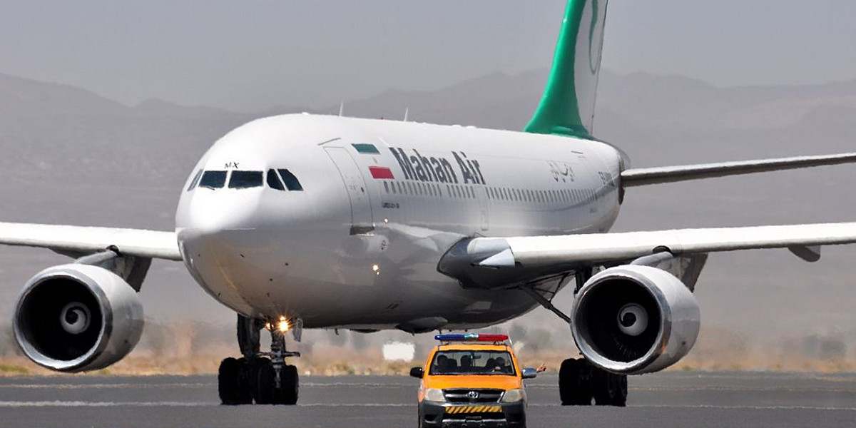 Irańskie linie lotnicze Mahan Air nie mogą latać do Niemiec. Niemieckie władze cofnęły im zezwolenie na loty