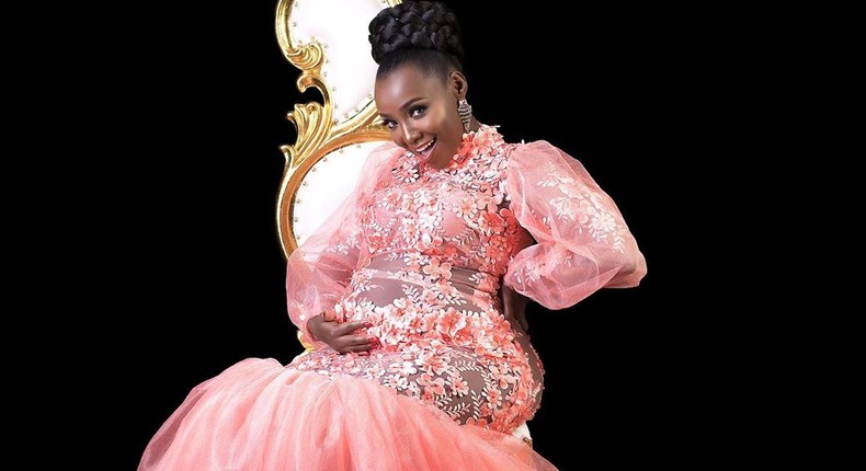 Actress Catherine Kamau “Celina announces Pregnancy (Photos) 