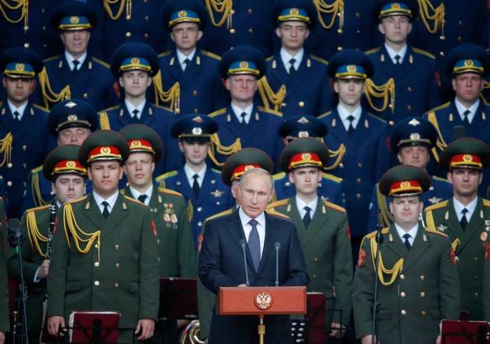 MIĘDZYNARODOWE FORUM WOJSKOWO-TECHNICZNE 'ARMIA 2015'. KUBINKA POD MOSKWĄ